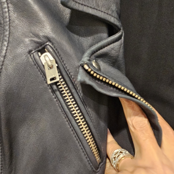 IRO Tara Leather Jacket - Picture 8 of 14